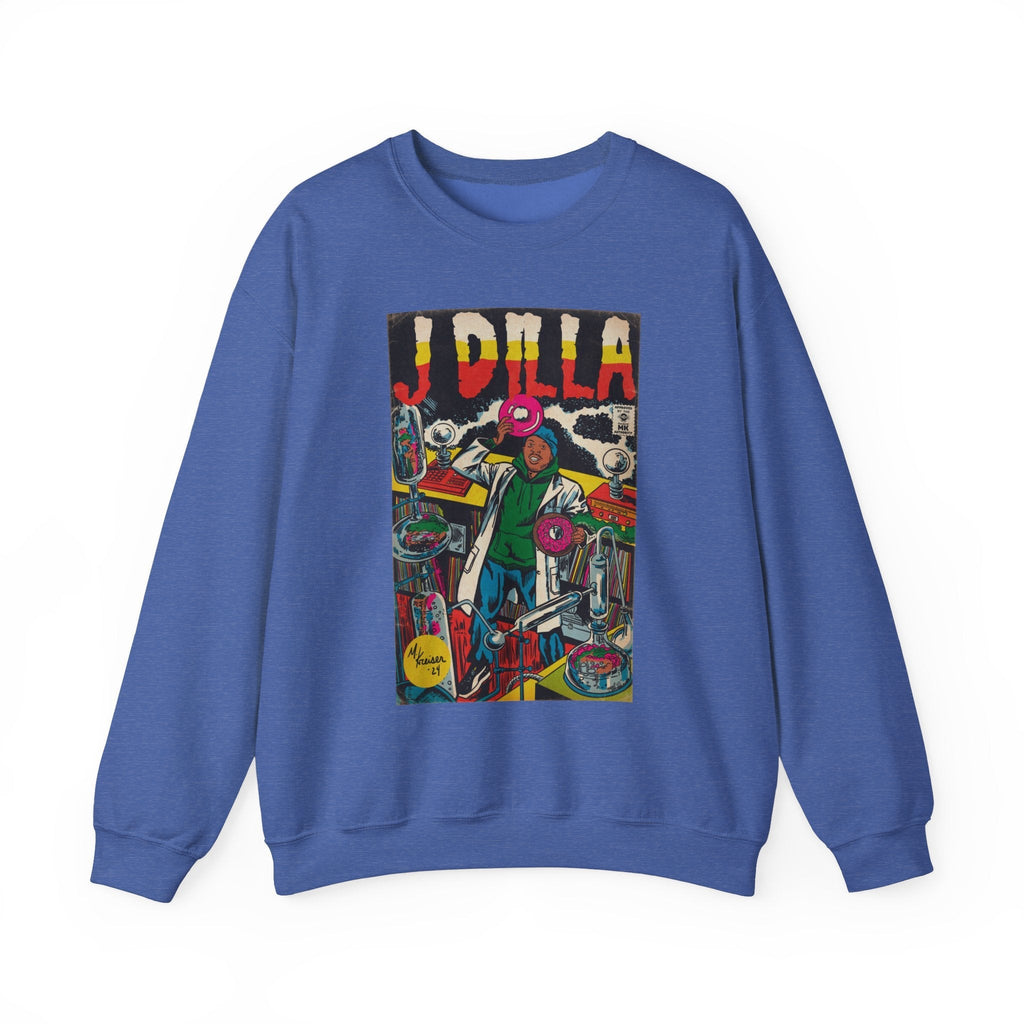 Dilla - Comic Book Art - Unisex Heavy BlendÃ¢â€žÂ¢ Crewneck Sweatshirt T-Shirts, Hoodie | CiraTrend.com (Image 1)