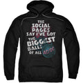 Big Balls Adult 25% Poly Hooded Sweatshirt T-Shirts, Hoodie | CiraTrend.com