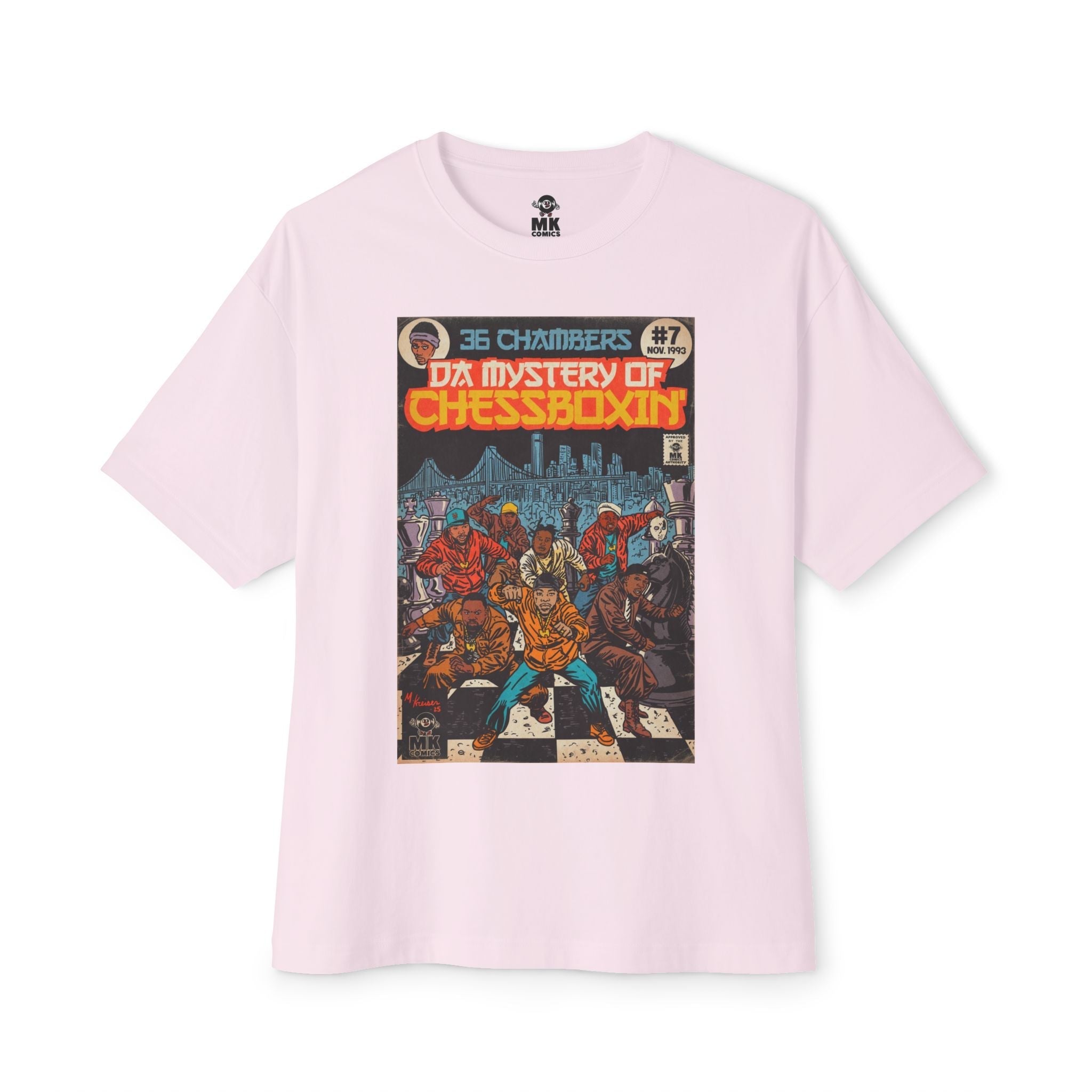 Da Mystery of Chessboxin - Unisex Oversized Boxy Tee Hoodie, Sweatshirt | CiraTrend.com (Image 3)