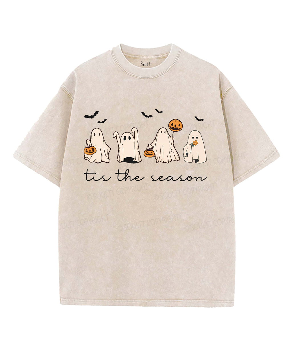Tis The Season Unisex Washed Christian T-shirt Hoodie, Sweatshirt | CiraTrend.com (Image 1)