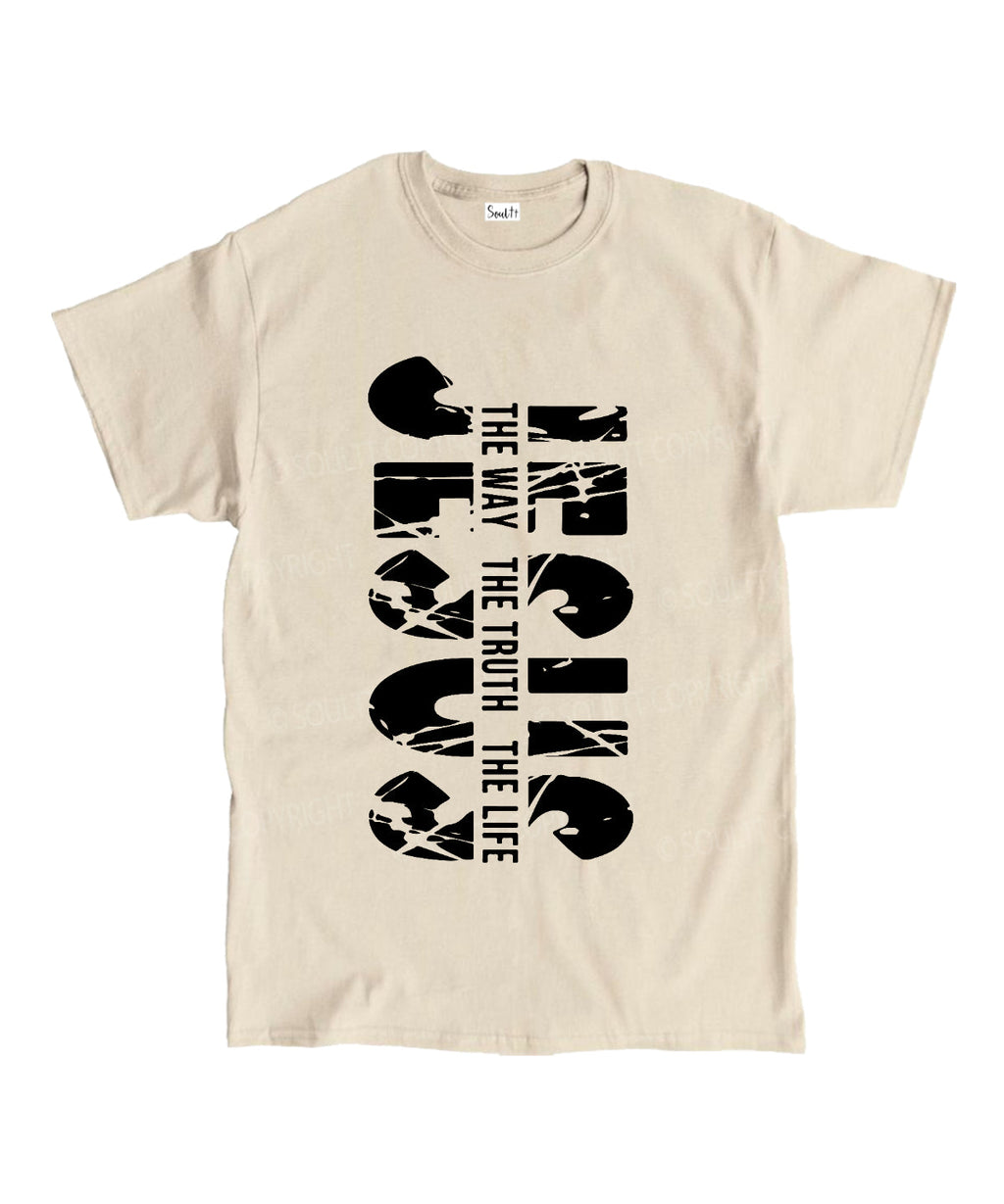 The Way The Truth The Life Unisex Cotton Christian T-Shirt Hoodie, Sweatshirt | CiraTrend.com (Image 4)