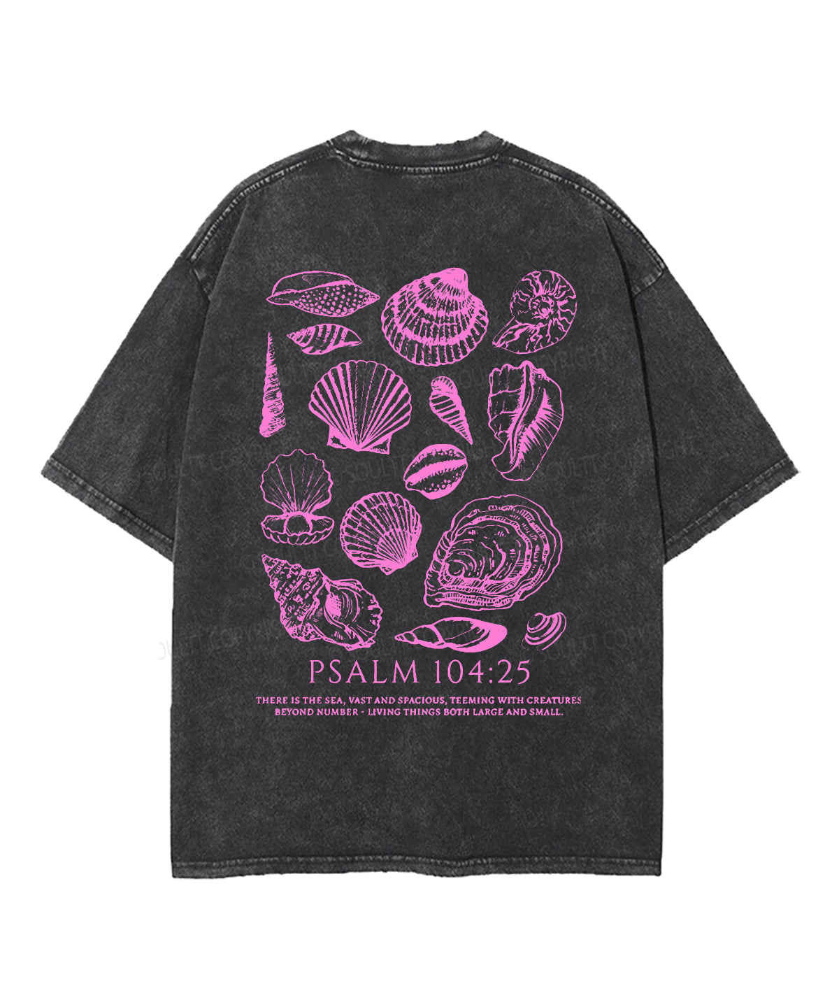 Large And Small Double Sided Unisex Washed Christian T-shirt Hoodie, Sweatshirt | CiraTrend.com (Image 2)