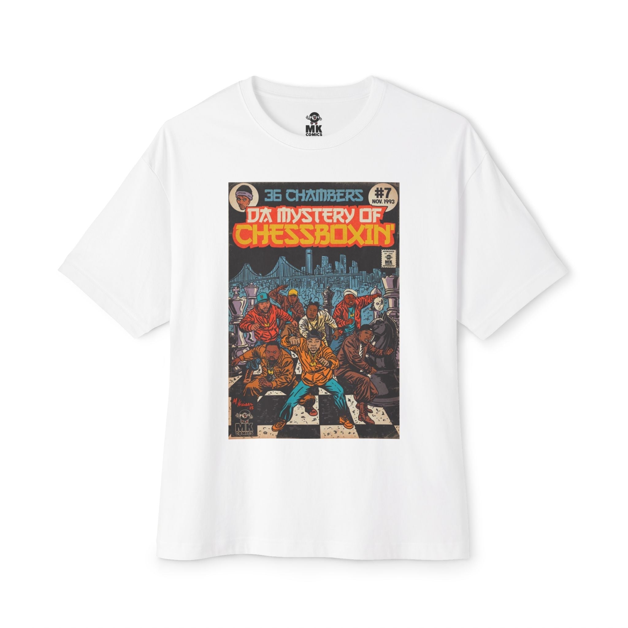 Da Mystery of Chessboxin - Unisex Oversized Boxy Tee Hoodie, Sweatshirt | CiraTrend.com (Image 2)