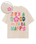 It's A Good Day Double Sided Unisex Washed Christian T-shirt Hoodie, Sweatshirt | CiraTrend.com (Image 1)