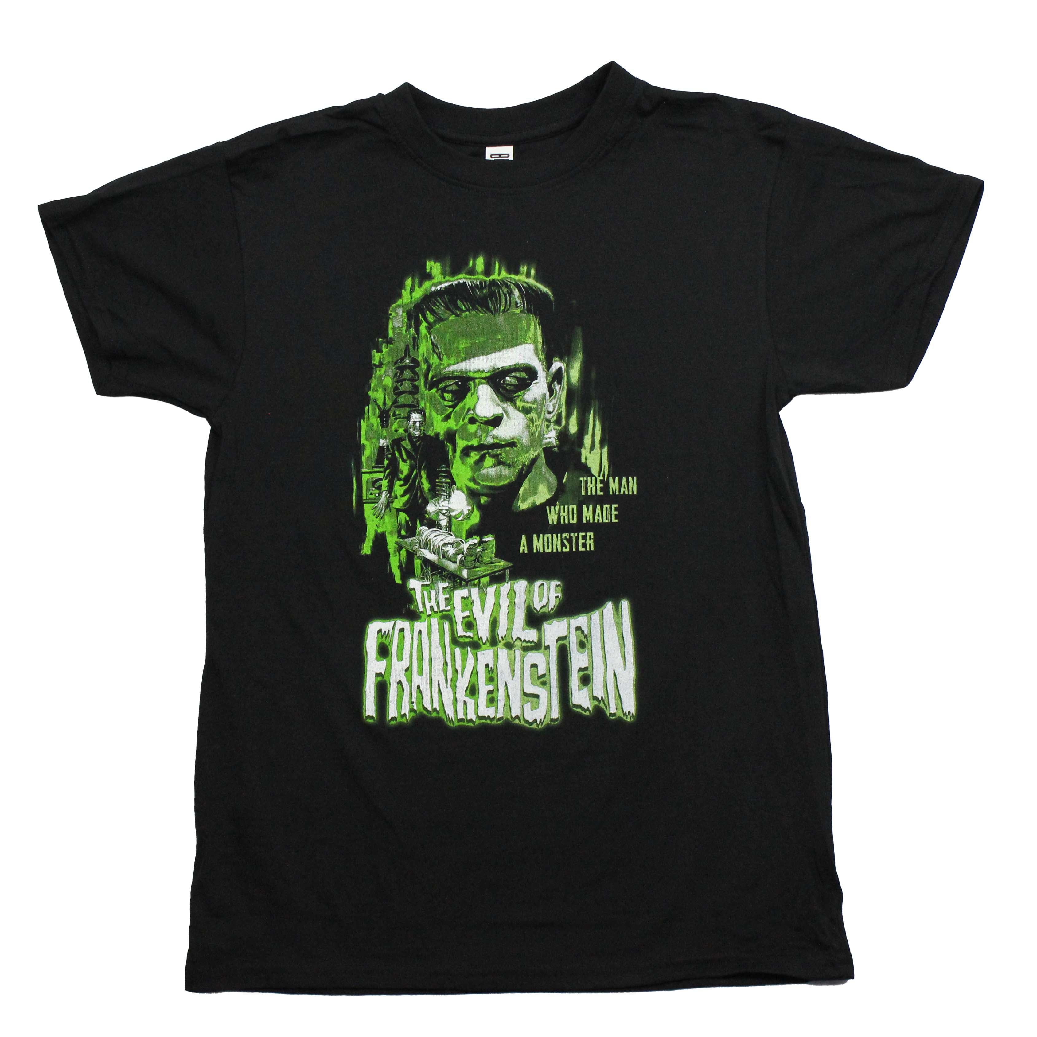 Frankenstein Mens T-Shirt - The Man Who Made a Monster Hoodie, Sweatshirt | CiraTrend.com