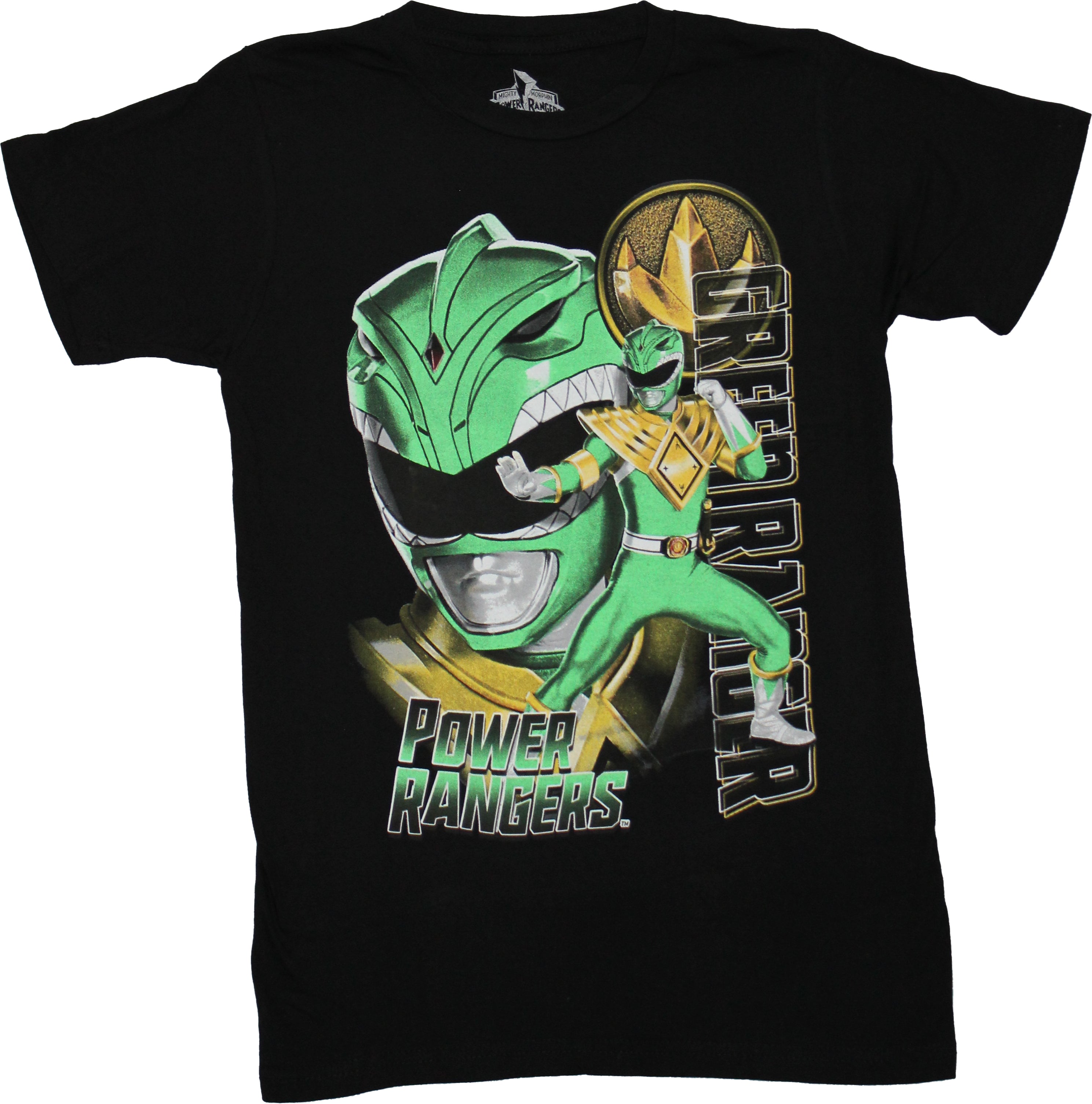 Mighty Morphin Power Rangers Mesn T-Shirt - Green Ranger Fight Stance Hoodie, Sweatshirt | CiraTrend.com