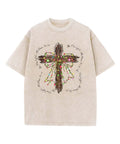Be The Light Washed Christian T-shirt Style006 Hoodie, Sweatshirt | CiraTrend.com (Image 1)