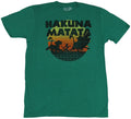 The Lion King Mens T-Shirt - Hakuna Matata Colorful Sunset March Silhouette Hoodie, Sweatshirt | CiraTrend.com