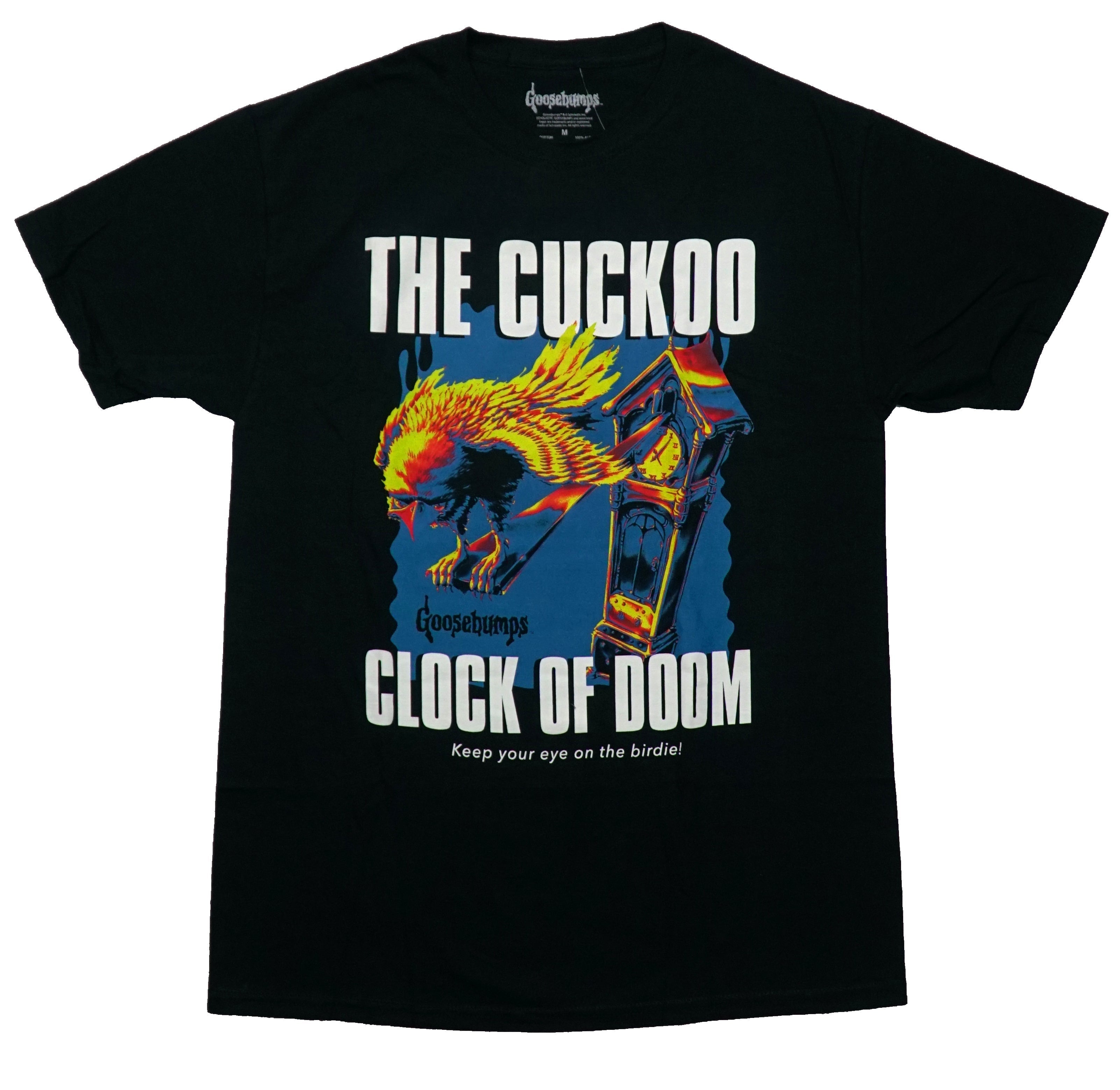 Goosebumps Mens T-Shirt - The Cuckoo Clock of Doom Hoodie, Sweatshirt | CiraTrend.com