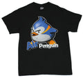 Air Penguin Mens T-Shirt  - Classic Logo on Black Hoodie, Sweatshirt | CiraTrend.com