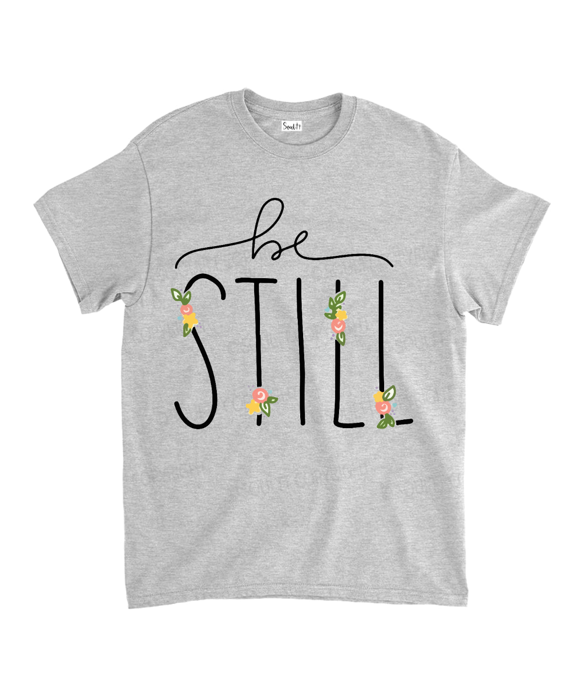 Be Still Unisex Cotton Christian T-Shirt Hoodie, Sweatshirt | CiraTrend.com (Image 3)