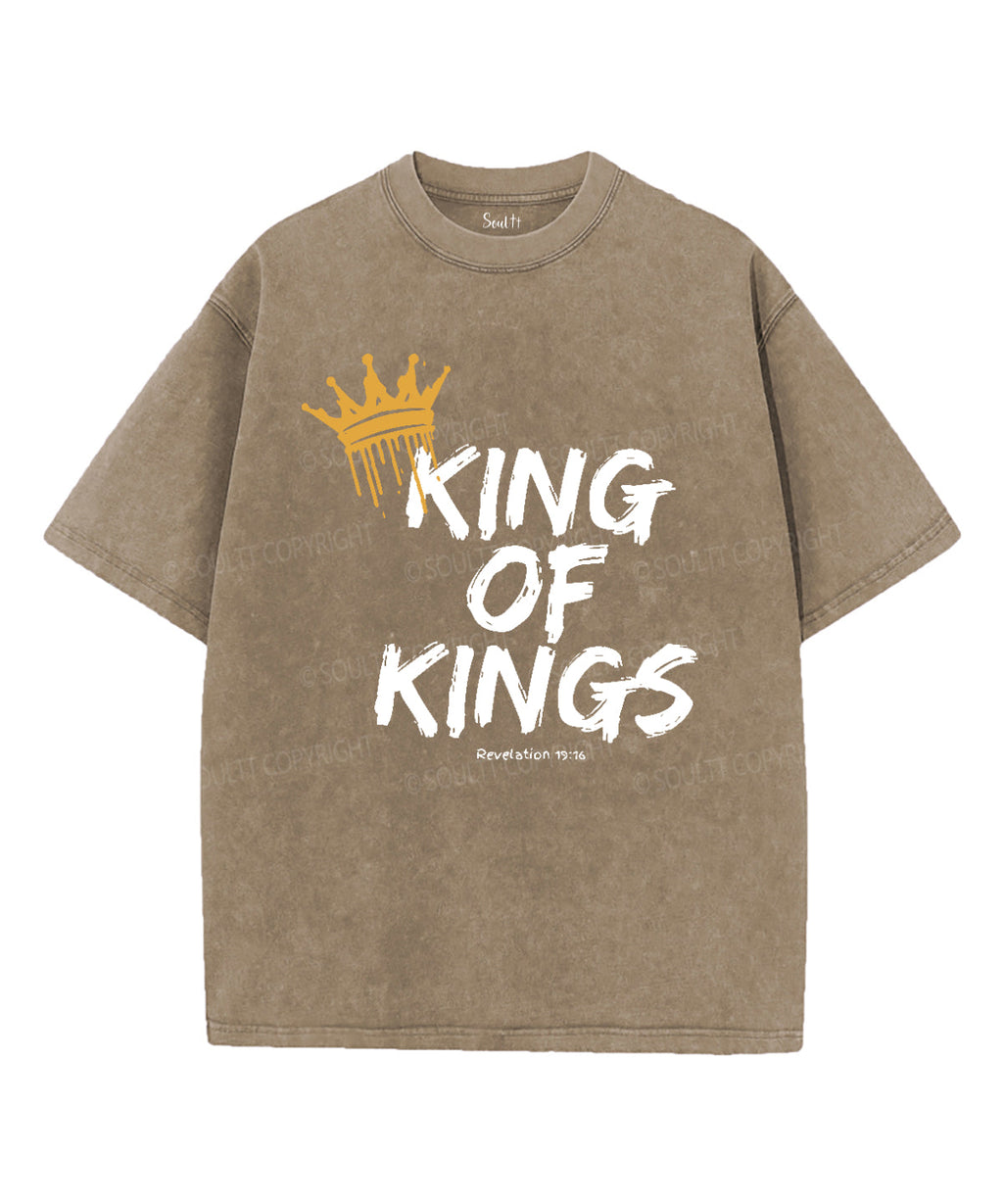 King Of Kings Washed Christian T-shirt Style001 Hoodie, Sweatshirt | CiraTrend.com (Image 4)