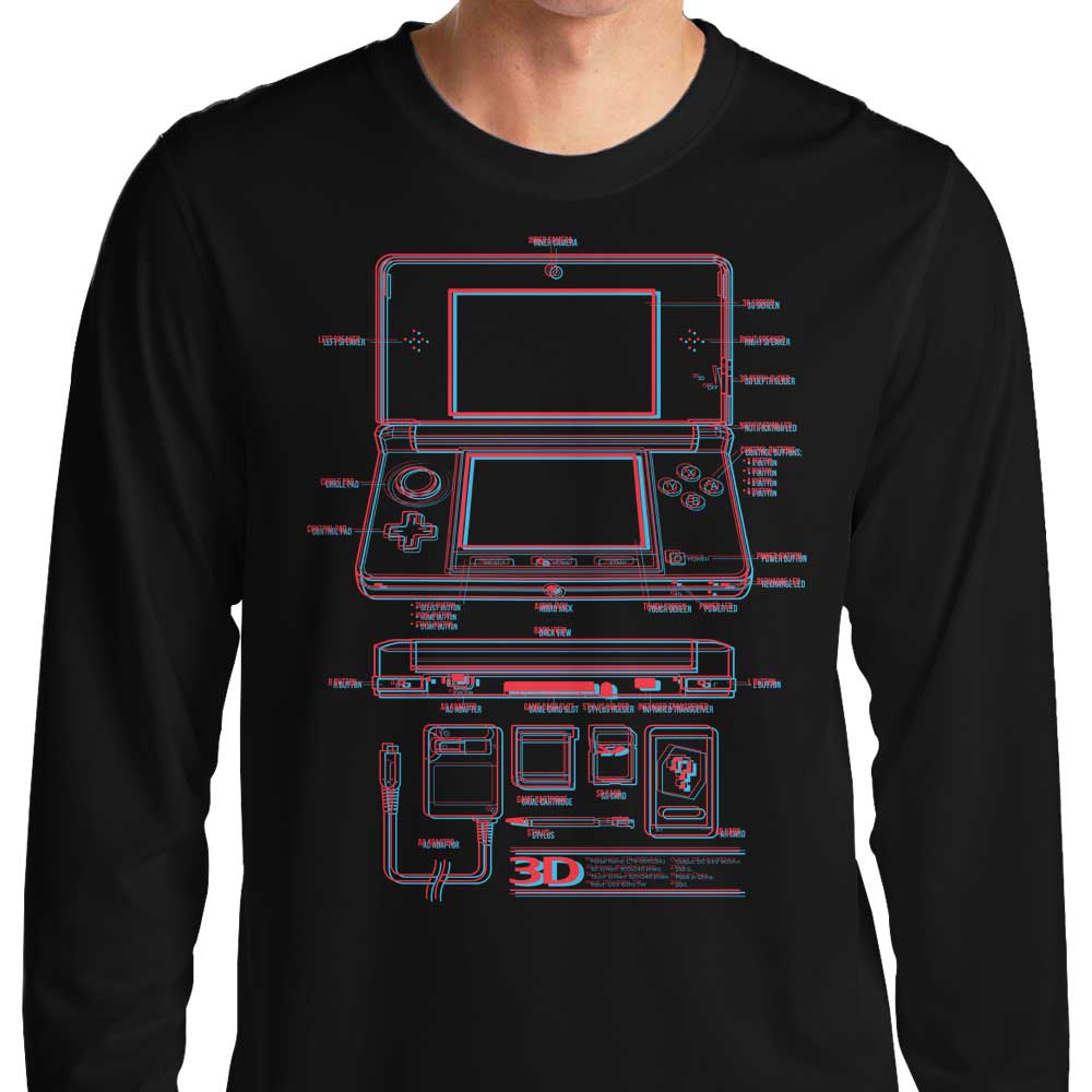 3DS - Long Sleeve T-Shirt Hoodie, Sweatshirt | CiraTrend.com (Image 3)