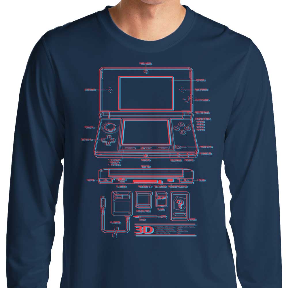 3DS - Long Sleeve T-Shirt Hoodie, Sweatshirt | CiraTrend.com (Image 1)