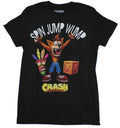 Crash Bandicoot Spin Jump Wump Arms Raised Crash Style001 T-Shirts, Hoodie, Sweatshirt