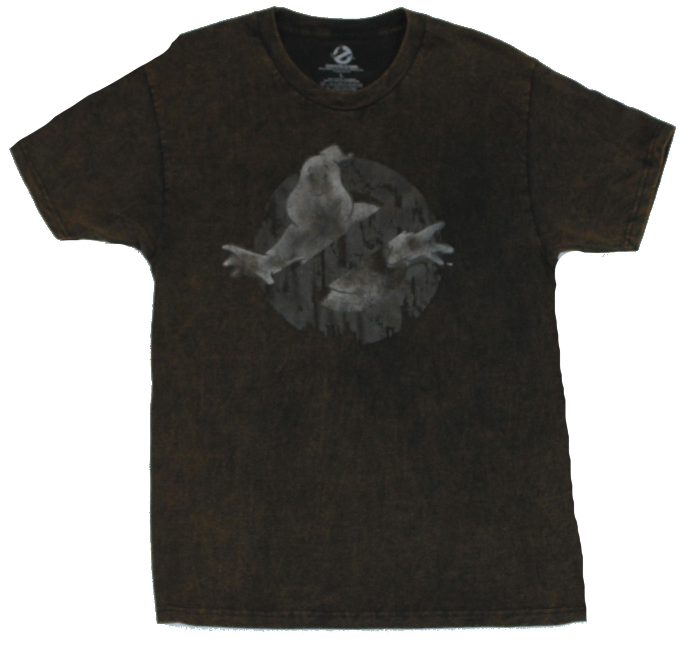 Ghostbusters Mens T-shirt - Super Distressed No Ghost Image Logo Hoodie, Sweatshirt | CiraTrend.com