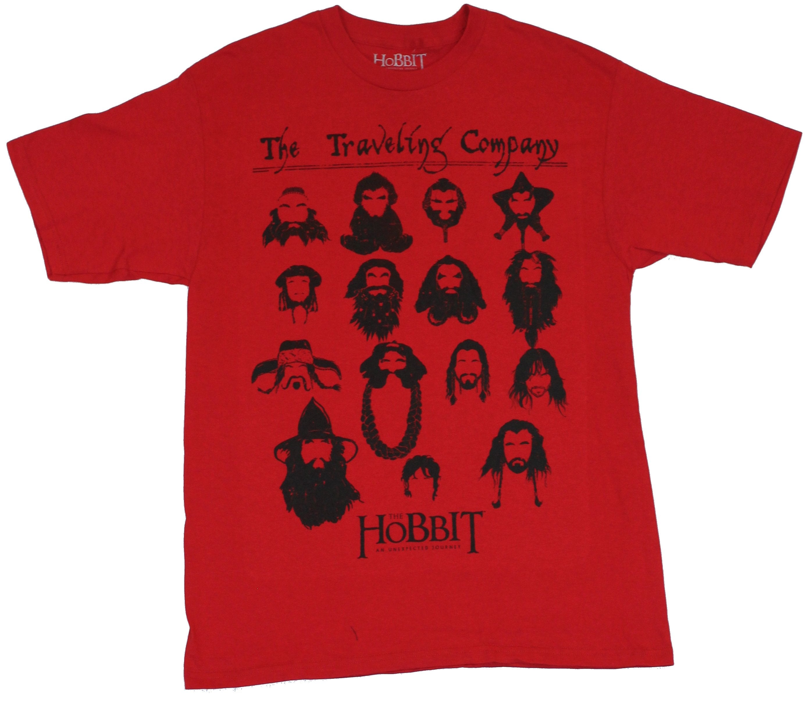 The Hobbit Mens T-Shirt - The Traveling Company Beard Images Hoodie, Sweatshirt | CiraTrend.com