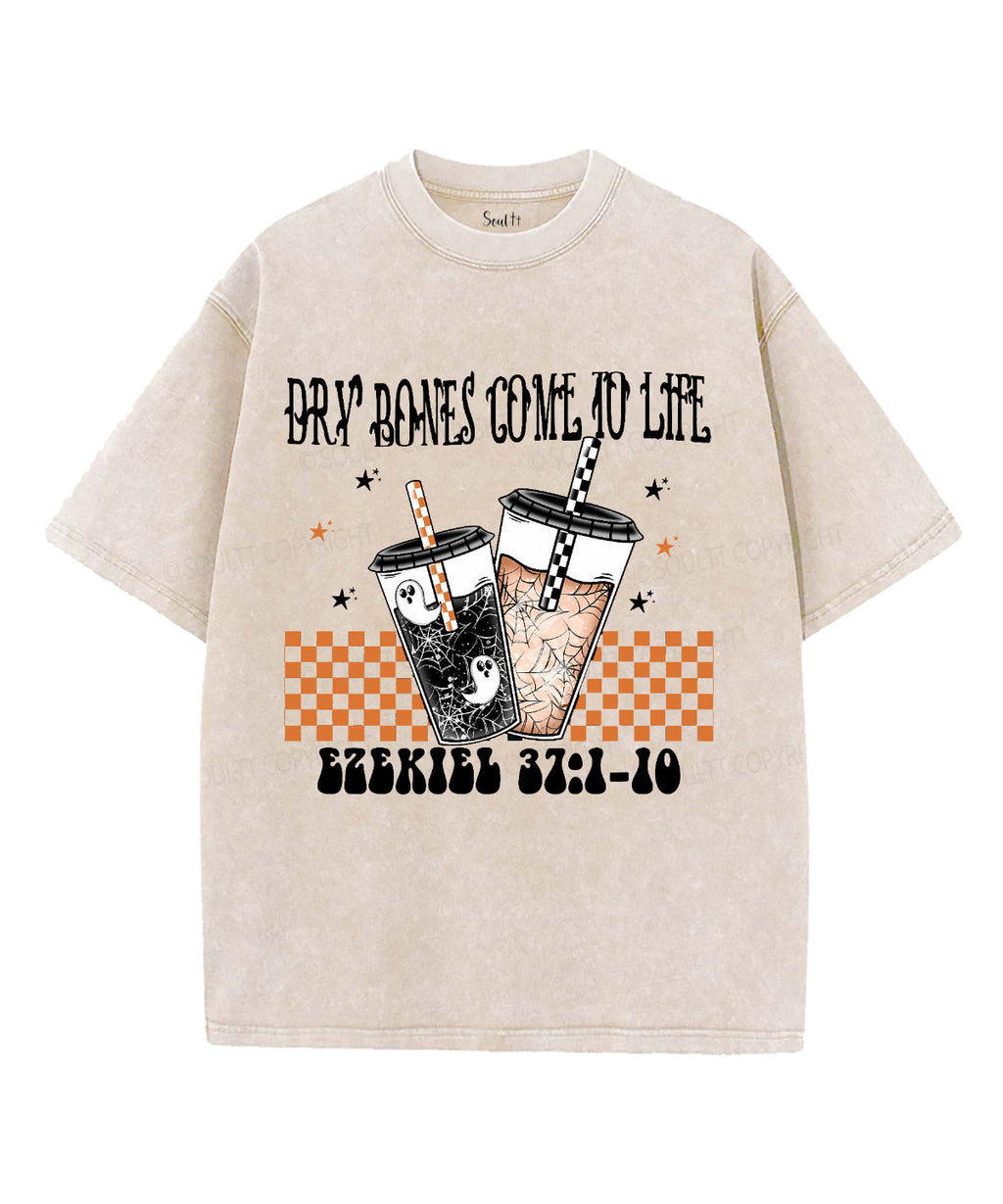 Dry Bones Come To Life Unisex Washed Christian T-shirt Style008 Hoodie, Sweatshirt | CiraTrend.com (Image 1)