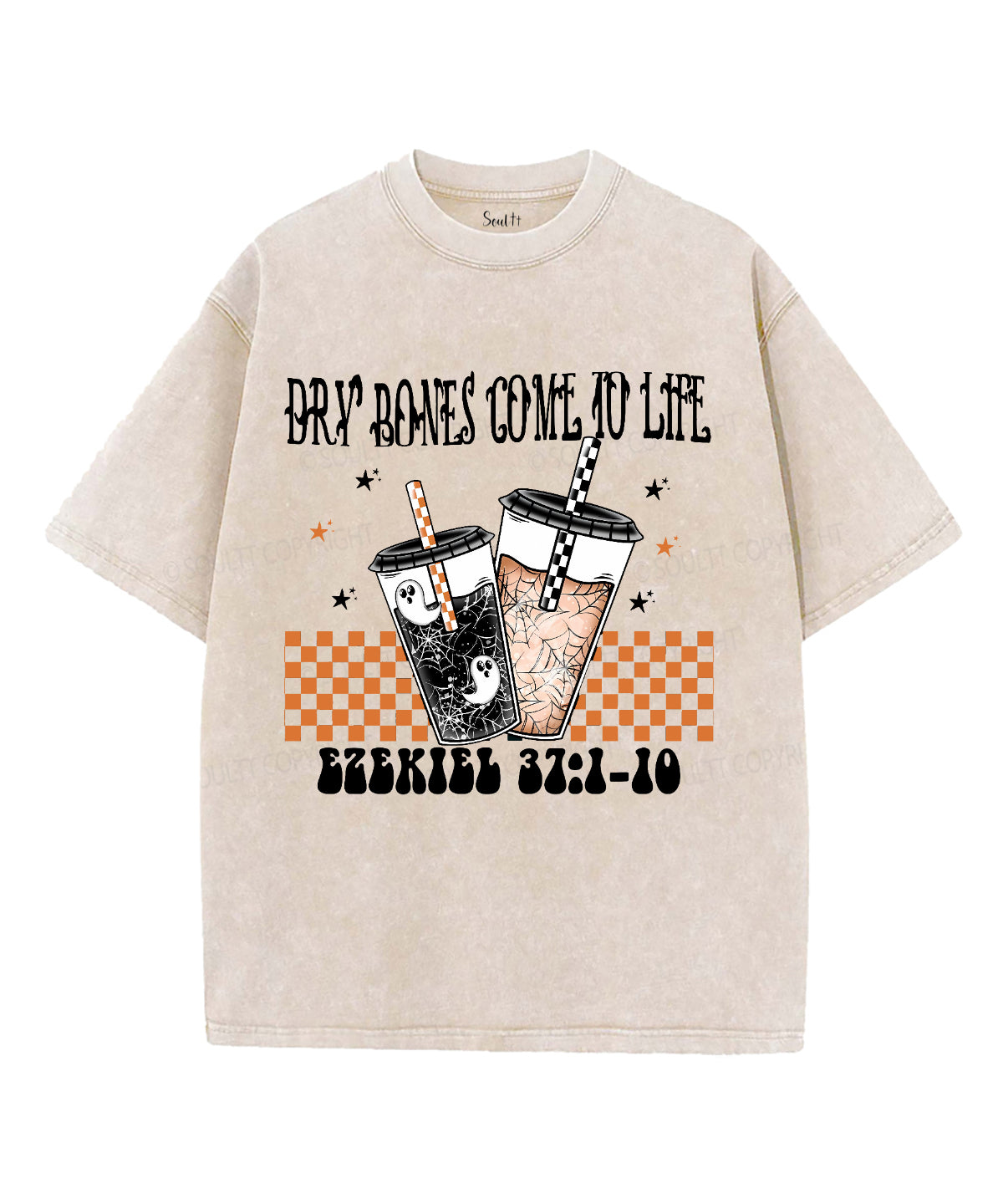 Dry Bones Come To Life Unisex Washed Christian T-shirt Style008 Hoodie, Sweatshirt | CiraTrend.com (Image 1)