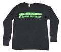 Resident Evil Mens Thermal Shirt - Green Zombie Repellent Shot Gun Image Hoodie, Sweatshirt | CiraTrend.com