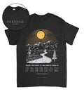 Where The Spirit Of The Lord Double Sided Unisex Cotton Christian T-Shirt Hoodie, Sweatshirt | CiraTrend.com (Image 1)