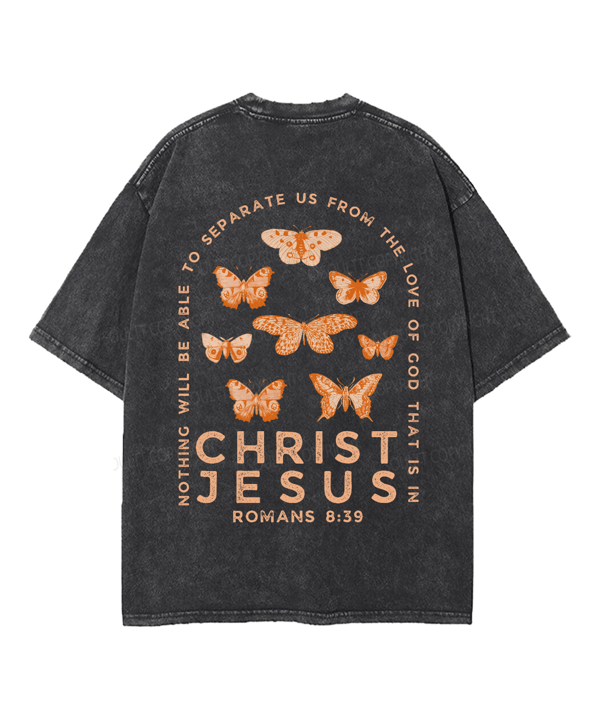 The Love Of God Double Sided Unisex Washed Christian T-shirt Hoodie, Sweatshirt | CiraTrend.com (Image 3)