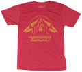 Guardians of the Galaxy Mens T-Shirt - Distressed Simple Yellow Ship Image Hoodie, Sweatshirt | CiraTrend.com