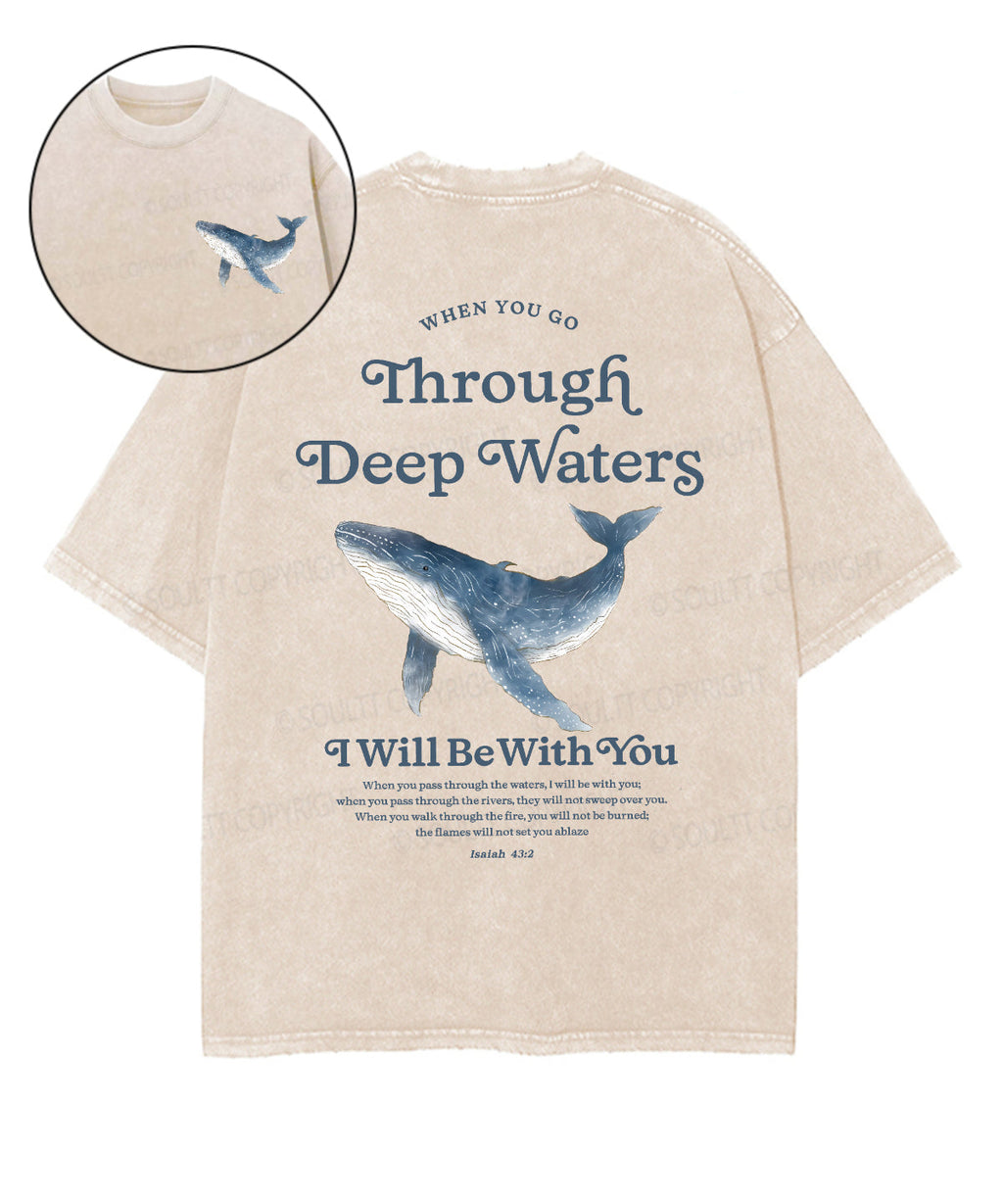 I Will Be With You Double Sided Unisex Washed Christian T-shirt Style038 Hoodie, Sweatshirt | CiraTrend.com (Image 1)