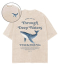 I Will Be With You Double Sided Unisex Washed Christian T-shirt Style038 Hoodie, Sweatshirt | CiraTrend.com (Image 1)
