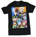 My Hero Academia Mens T-Shirt - Deku Power Punch Over Character Collage Hoodie, Sweatshirt | CiraTrend.com