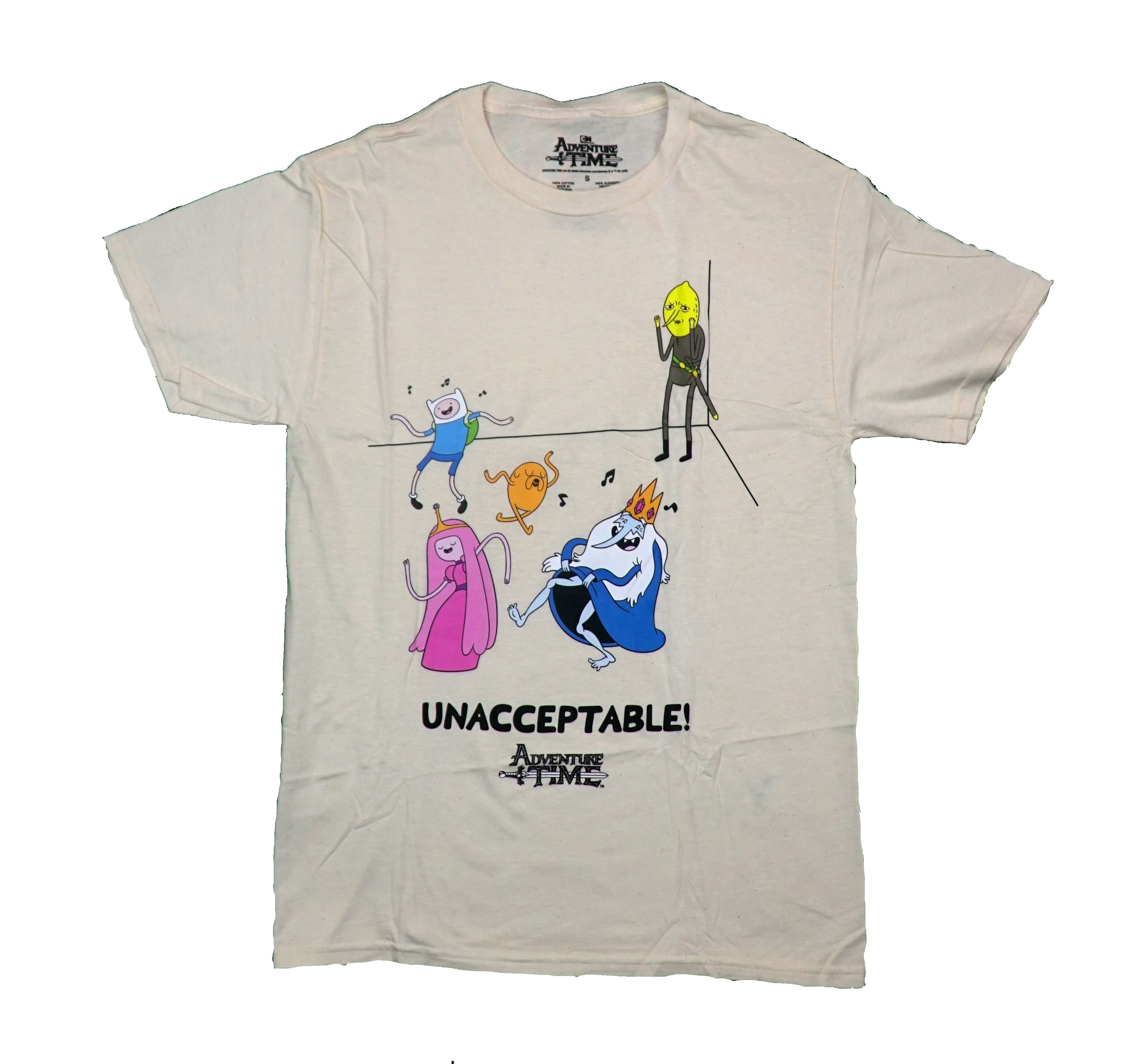 Adventure Time Mens T-Shirt - Cast Dance Party over Unacceptable! Hoodie, Sweatshirt | CiraTrend.com
