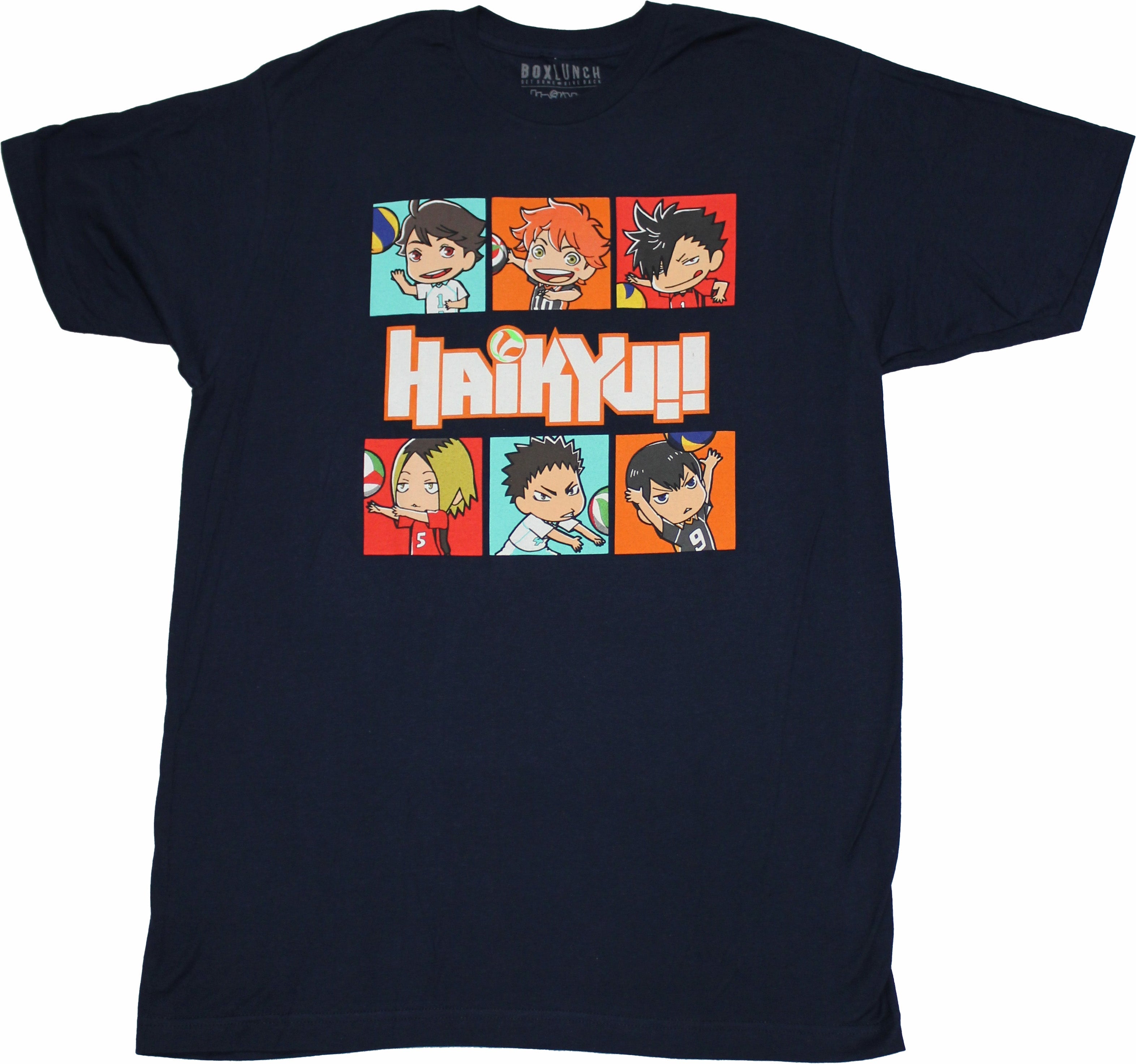 Haikyuu!! Chibi Character Boxes & Logo T-Shirts, Hoodie, Sweatshirt