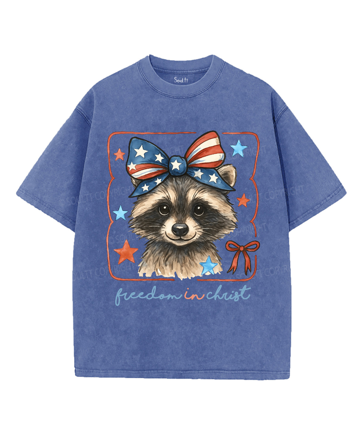 Freedom In Christ Unisex Washed Christian T-shirt Style002 Hoodie, Sweatshirt | CiraTrend.com (Image 4)