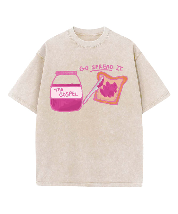 Go Spread Washed Christian T-Shirts, Hoodie, Sweatshirt