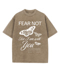 Fear Not Washed Christian T-shirt Hoodie, Sweatshirt | CiraTrend.com (Image 1)