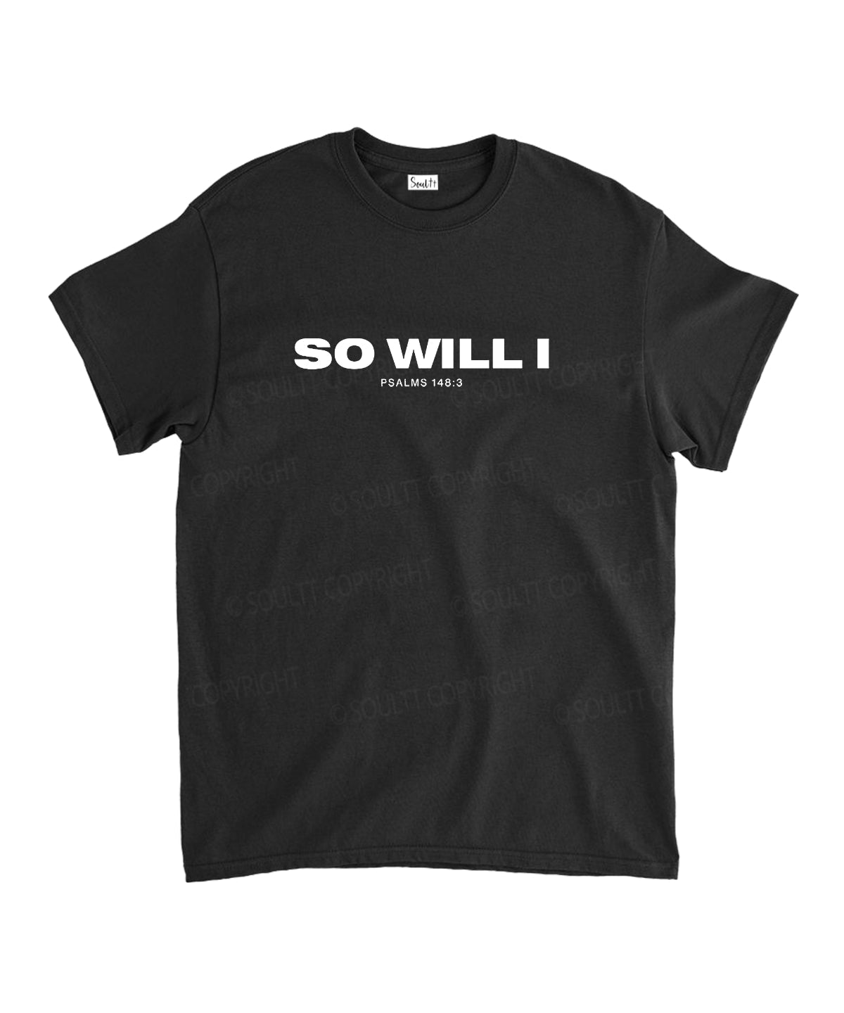 So Will I Double Sided Unisex Cotton Christian T-Shirt Style002 Hoodie, Sweatshirt | CiraTrend.com (Image 4)