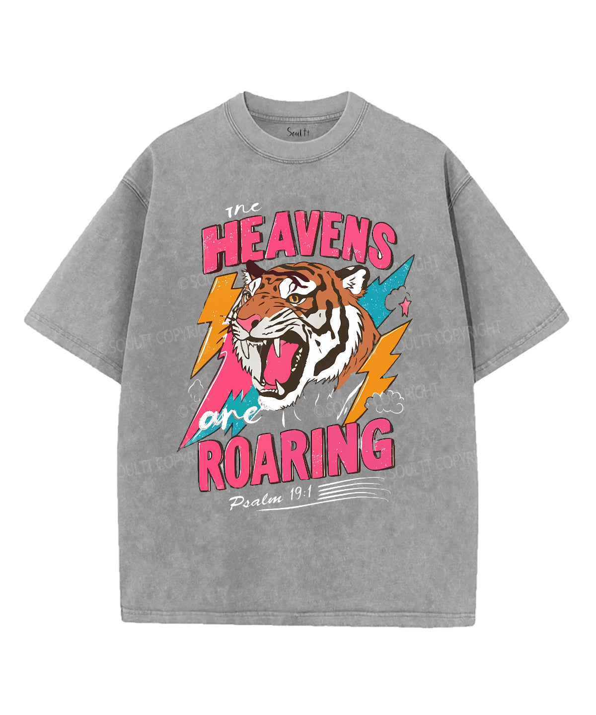 Heavens Are Roaring Washed Christian T-Shirts, Hoodie, Sweatshirt