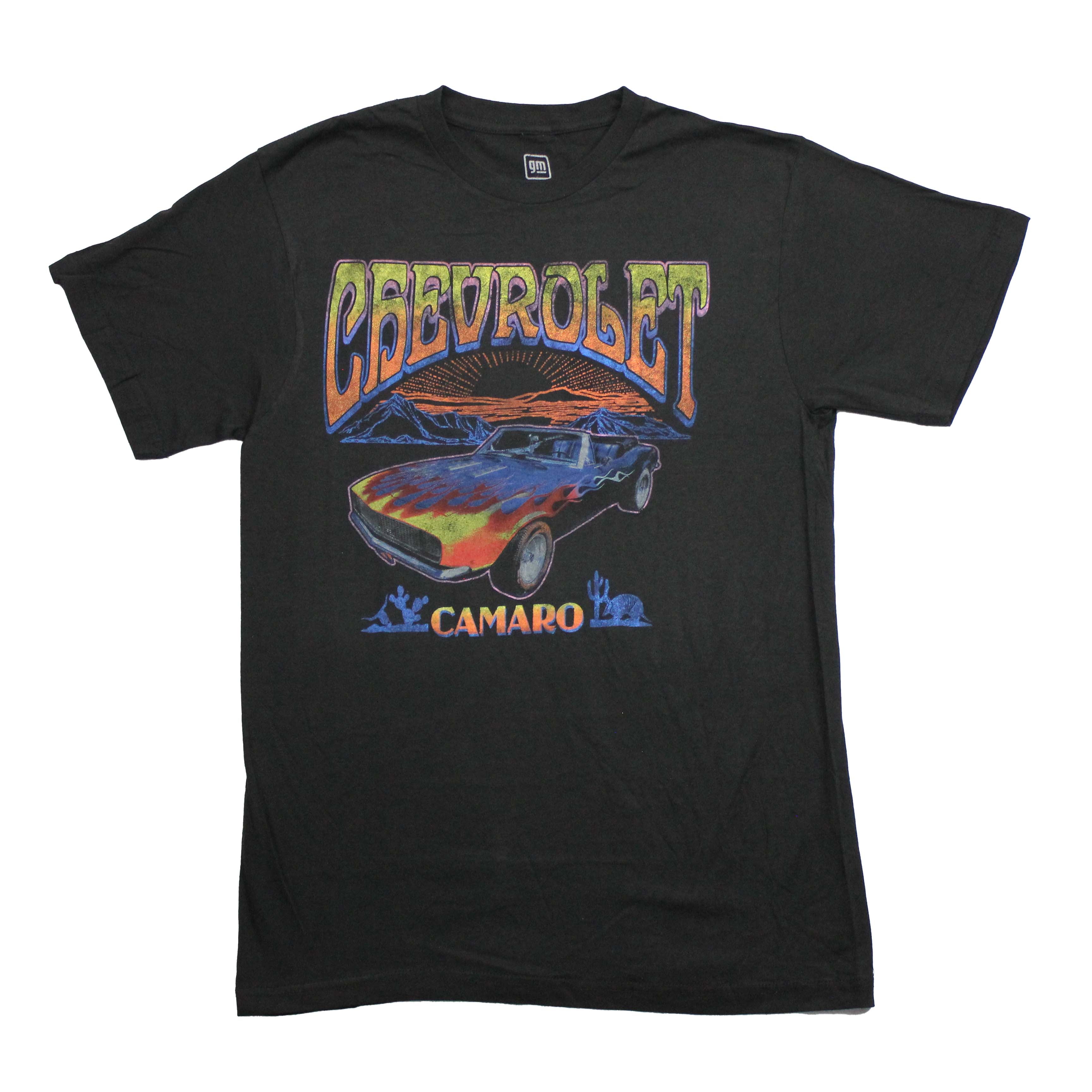 General Motors Mens T-Shirt - Fiery Sunset Camaro Under Cheverolet Hoodie, Sweatshirt | CiraTrend.com