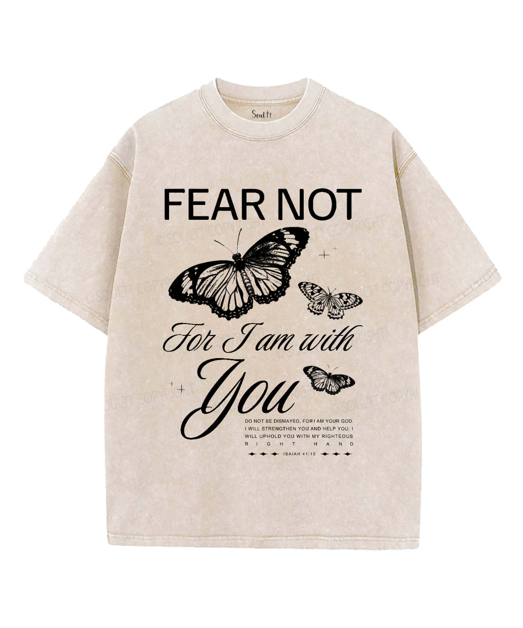 Fear Not Washed Christian T-shirt Hoodie, Sweatshirt | CiraTrend.com (Image 4)