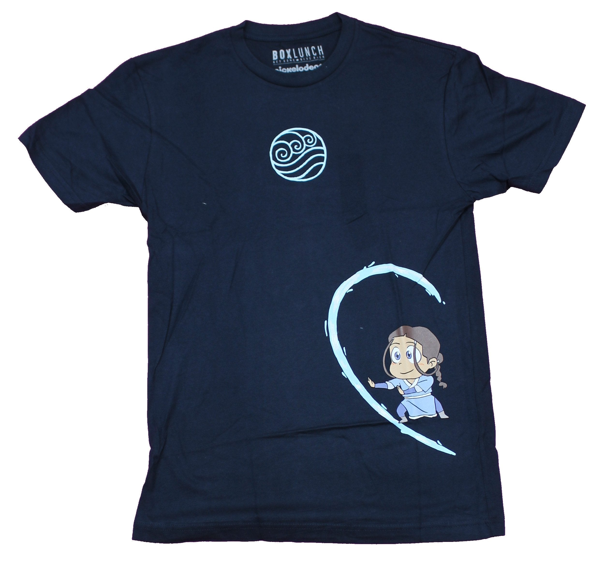 Avatar the Last Airbender Mens T-Shirt -  Katara Chibi Bottom Water Attack Hoodie, Sweatshirt | CiraTrend.com