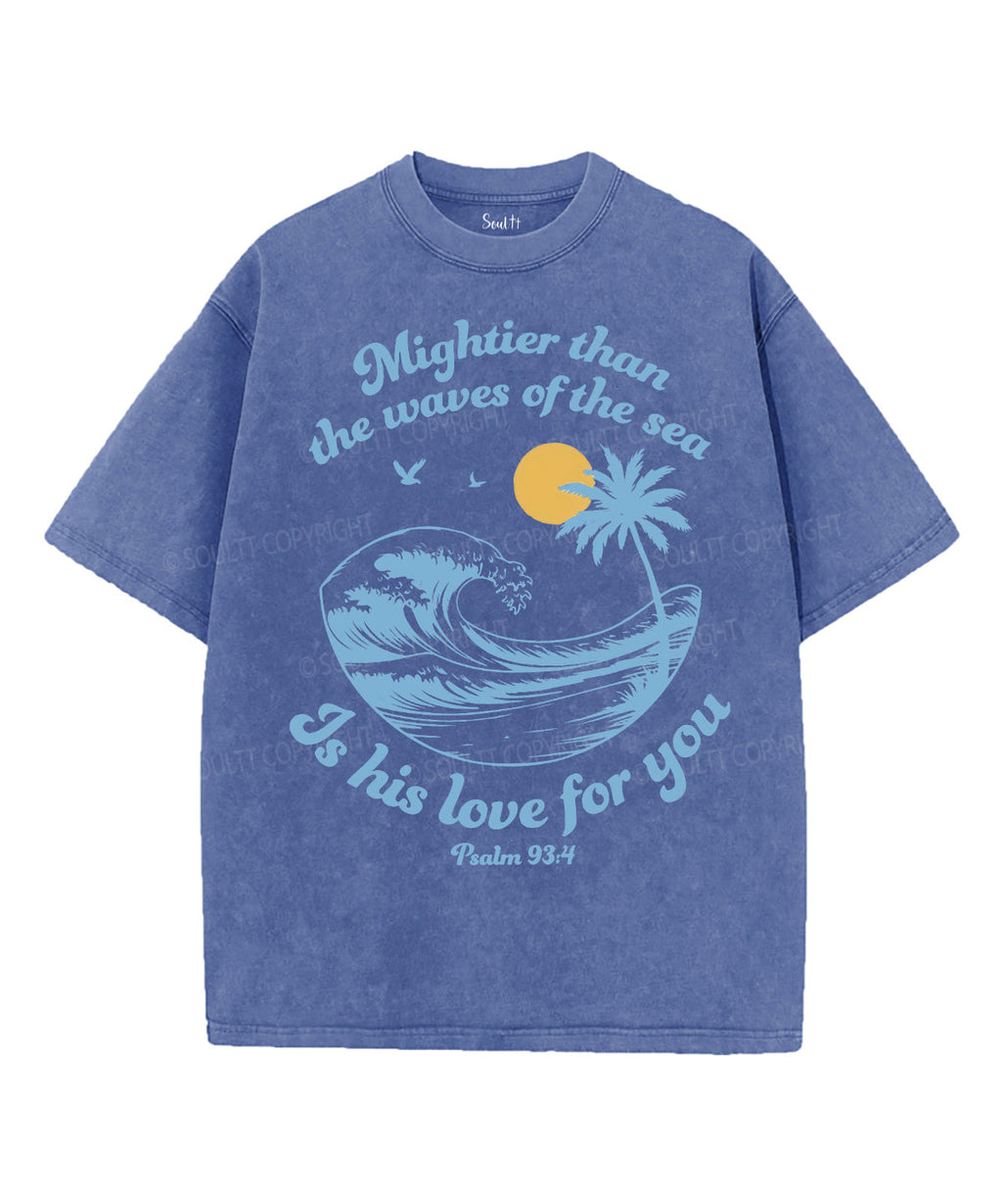 His Love For You Unisex Washed Christian T-shirt Style003 Hoodie, Sweatshirt | CiraTrend.com (Image 3)
