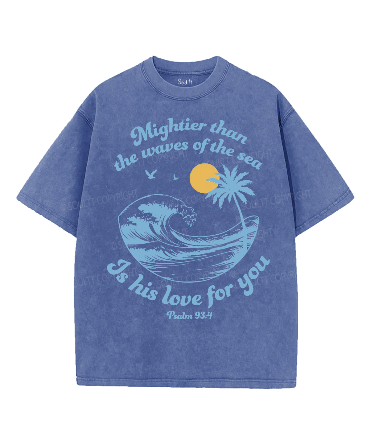 His Love For You Unisex Washed Christian T-shirt Style003 Hoodie, Sweatshirt | CiraTrend.com (Image 3)