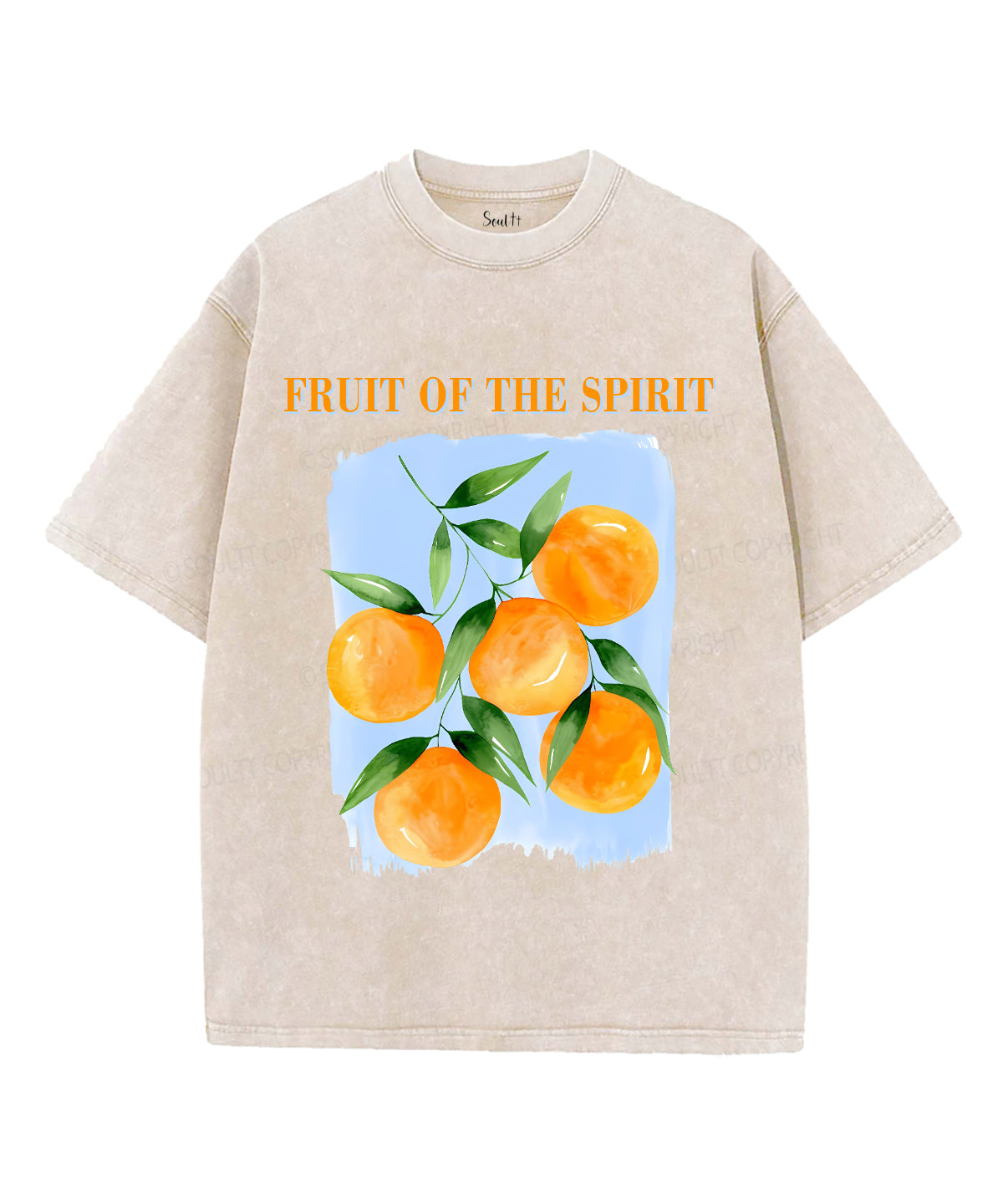Fruit Of The Spirit Unisex Washed Christian T-shirt Style005 Hoodie, Sweatshirt | CiraTrend.com (Image 4)