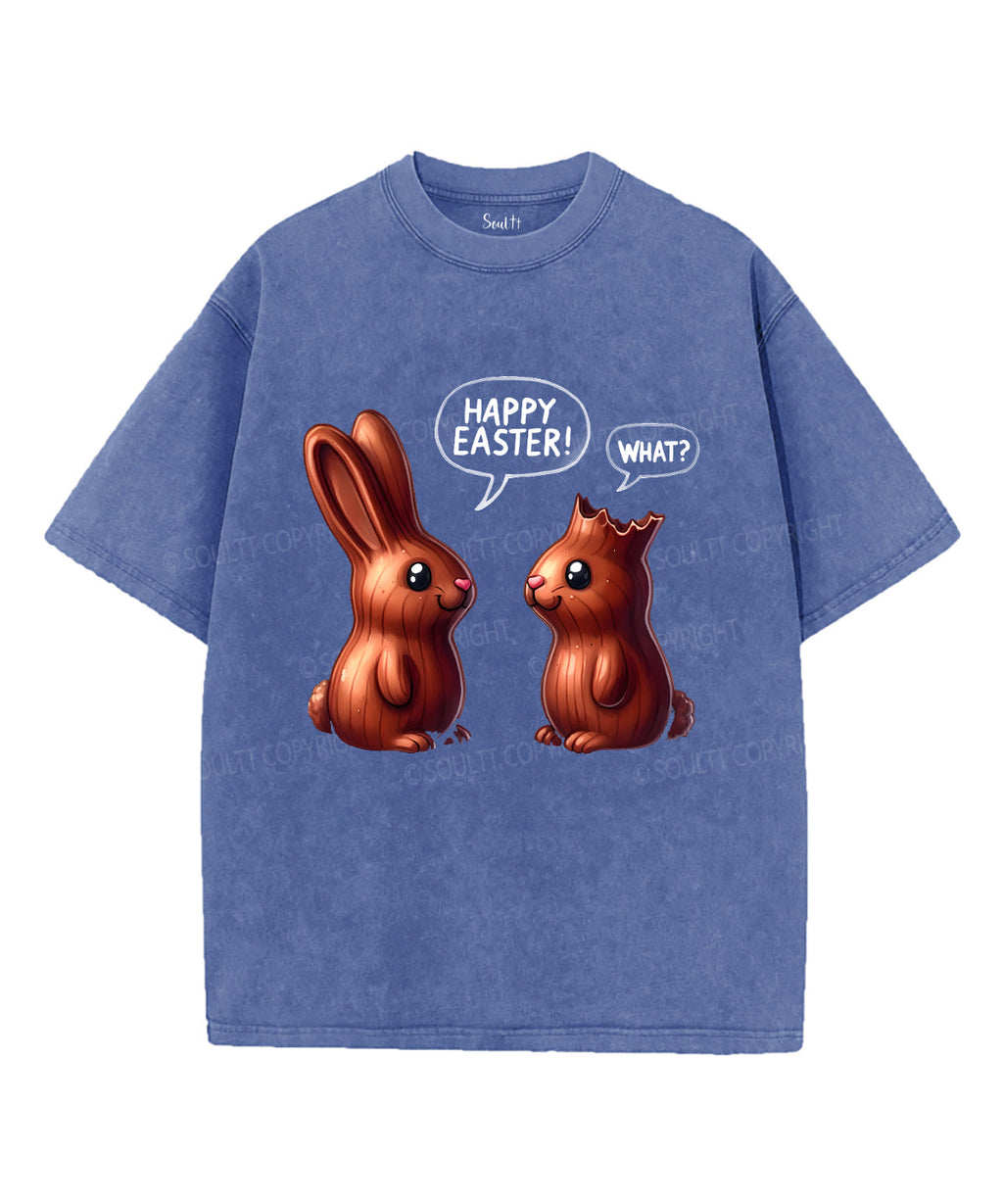 Happy Easter Unisex Washed Christian T-shirt Hoodie, Sweatshirt | CiraTrend.com (Image 4)