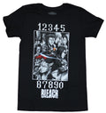Bleach Mens T-Shirt - Numbers and Giant B & W Character Box Hoodie, Sweatshirt | CiraTrend.com