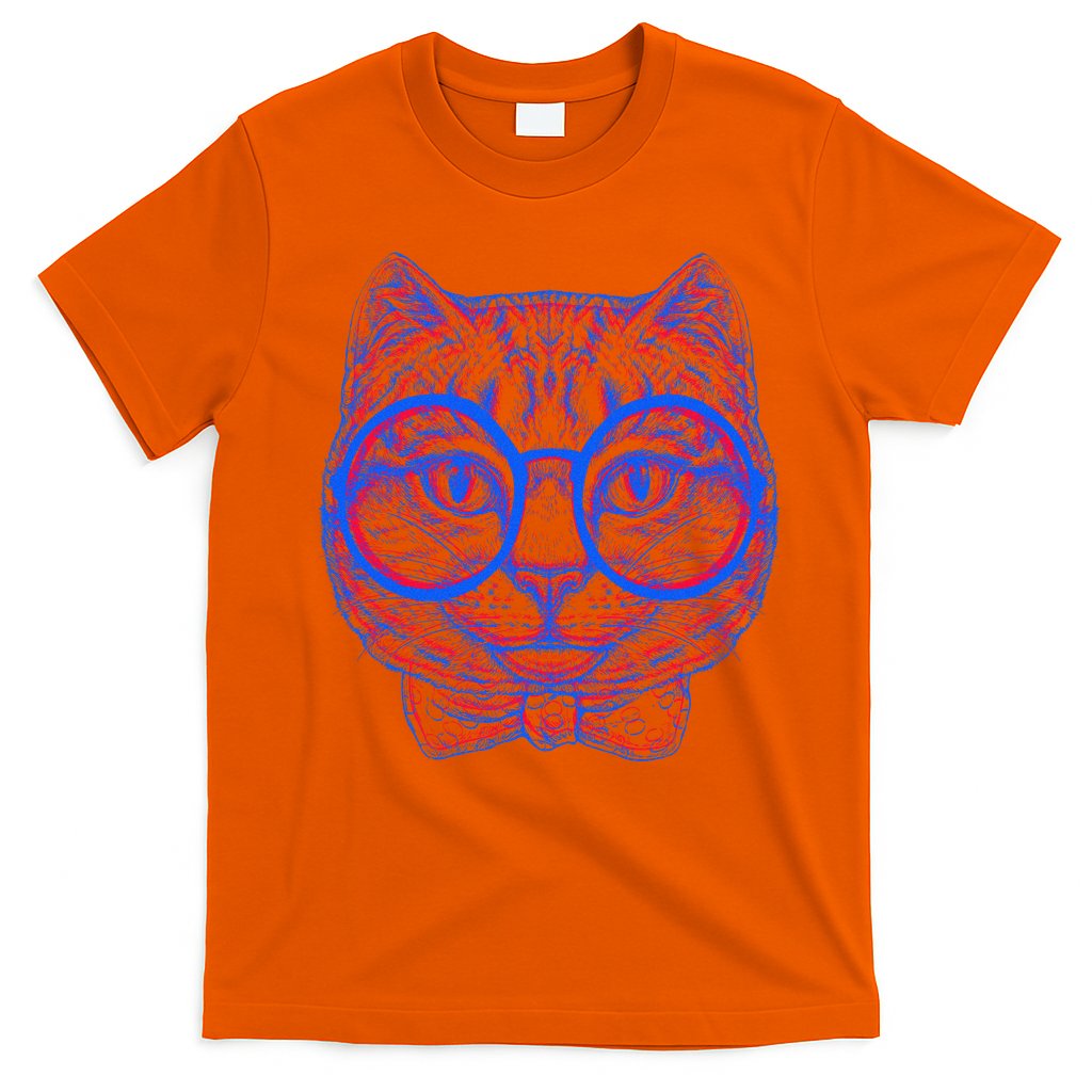 3D Trippy Cat T-Shirt