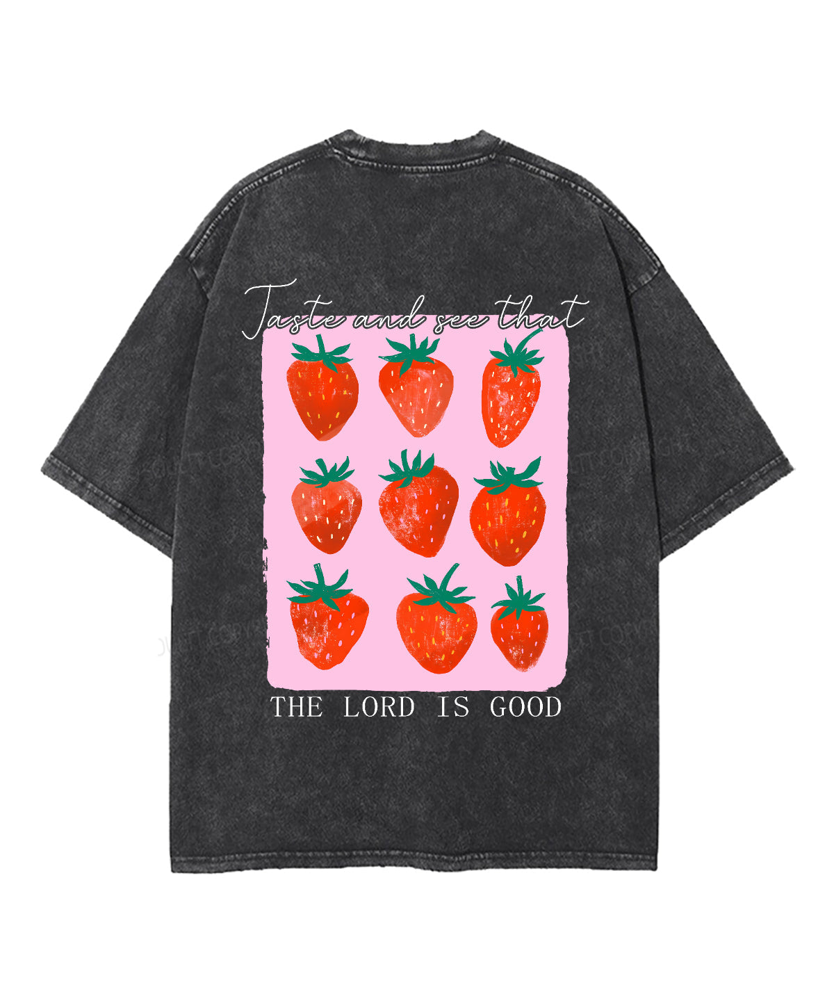 The Lord Is Good Double Sided Unisex Washed Christian T-shirt Style001 Hoodie, Sweatshirt | CiraTrend.com (Image 3)