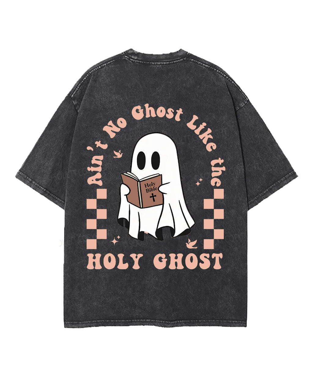 Holy Ghost Double Sided Washed Christian Style001 T-Shirts, Hoodie, Sweatshirt