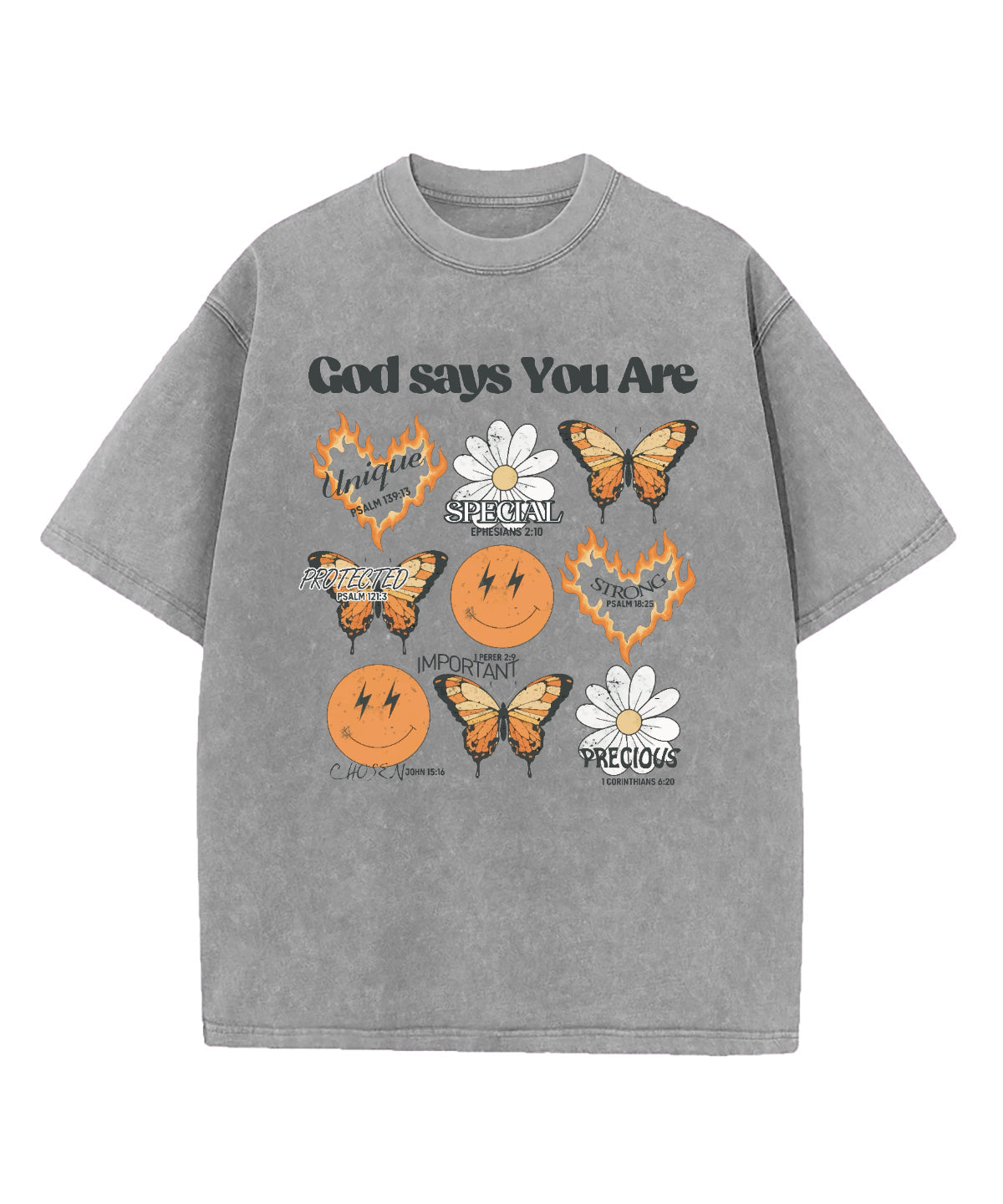 God Says You Are Washed Christian T-shirt Hoodie, Sweatshirt | CiraTrend.com (Image 3)