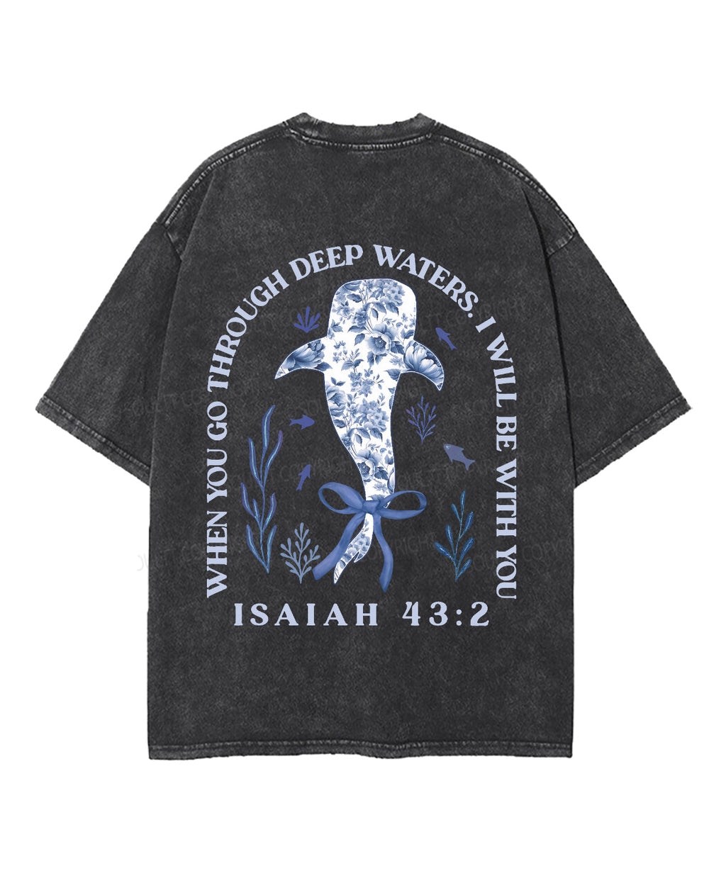 I Will Be With You Double Sided Unisex Washed Christian T-shirt Style027 Hoodie, Sweatshirt | CiraTrend.com (Image 5)